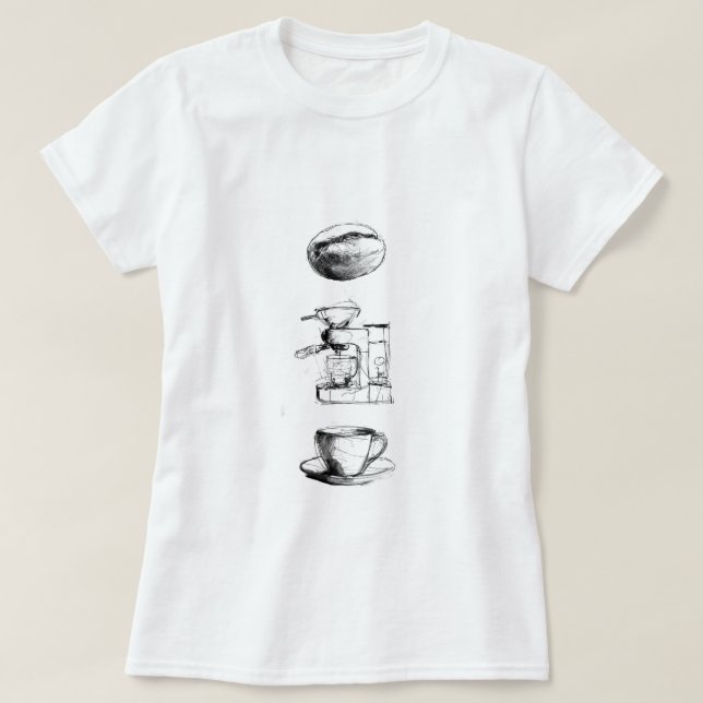 Coffee Lover Set T-Shirt (Design Front)