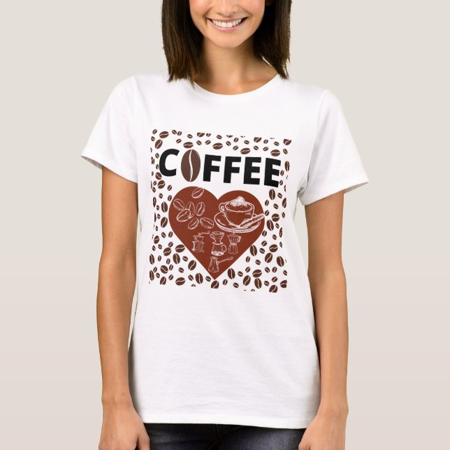 Coffee lover T-Shirt (Front)