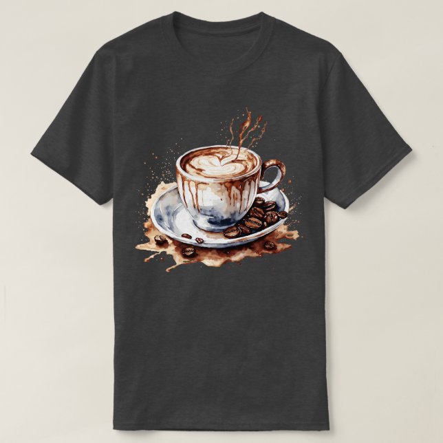 Coffee Lover T-Shirt (Design Front)