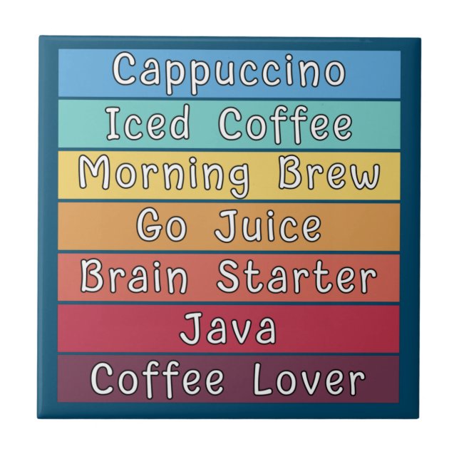 Coffee Lover    Tile (Front)