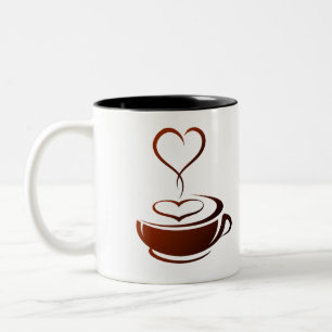 Coffee Lover  Two-Tone Coffee Mug