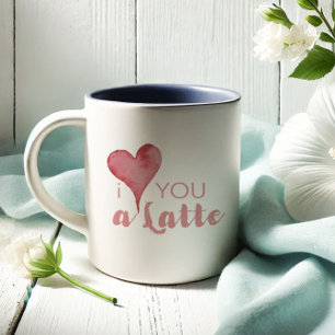 Coffee Lover Valentines Day Gifts Two-Tone Coffee Mug