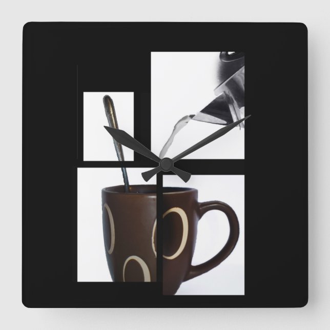 Coffee Lover Wall Clock (Front)