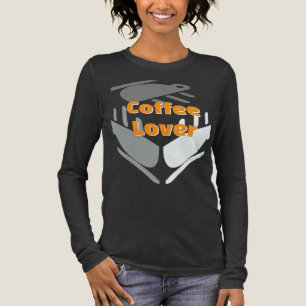 Coffee Lover Women's Charcoal Black Tri-Blend Shirt