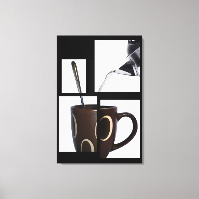 Coffee Lover Wrapped Canvas (Front)