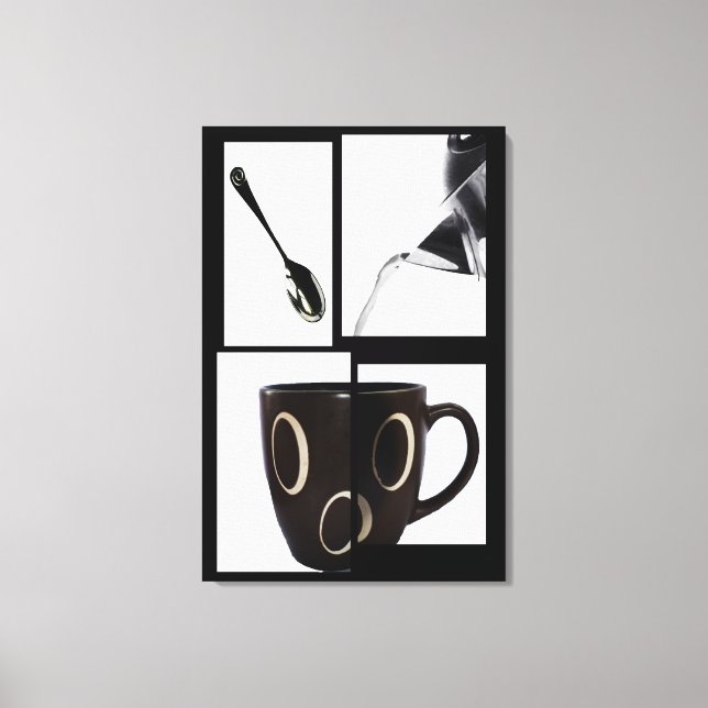 Coffee Lover Wrapped Canvas (Front)