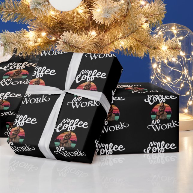  Coffee Lover  Wrapping Paper (Holidays)