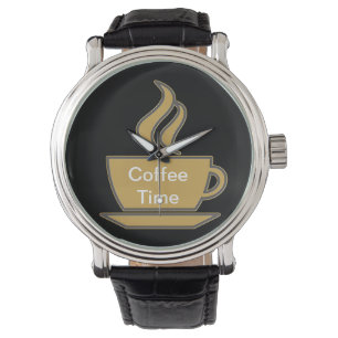 Coffee Lover Wristwatch