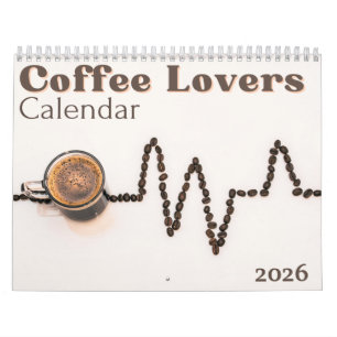 Coffee Lovers 2026 Calendar