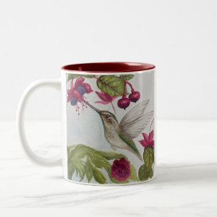 Coffee Lovers and Hummingbird Beverage Mug