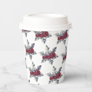 Coffee Lover's Christmas Cheer Paper Cups
