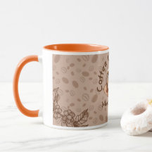 Coffee Lovers Club Mental Energy Quote Wraparound 