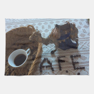 Coffee lovers Coffee Lovers Bistro Tea Towel