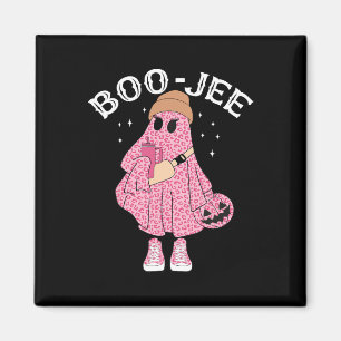 Coffee Lovers Cute Ghost Halloween Costume Boujee Magnet