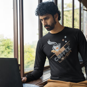 Coffee Lover's Design T-Shirt