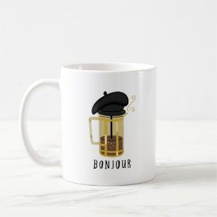 Coffee Lovers French Press Funny Coffee Mug