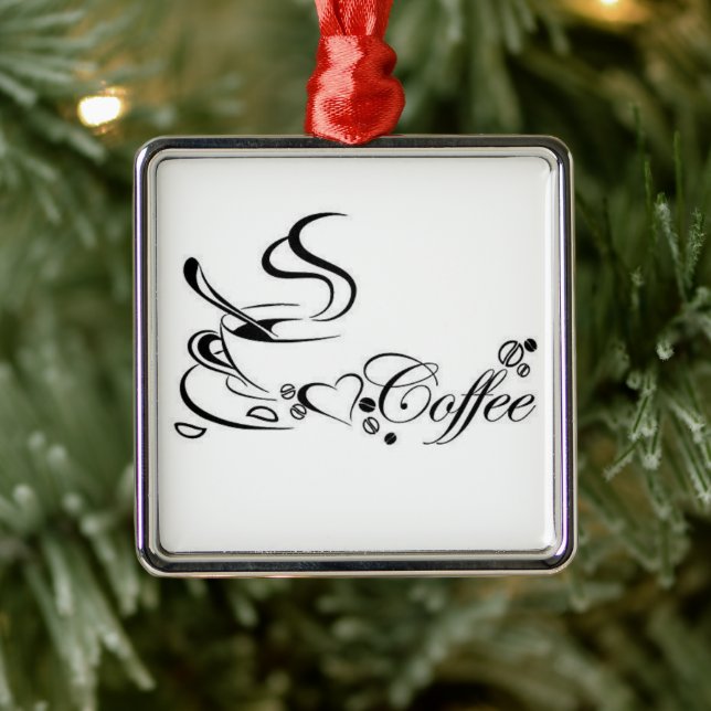 ***COFFEE LOVER'S*** FUN ANYTIME ORNAMENT (Tree)