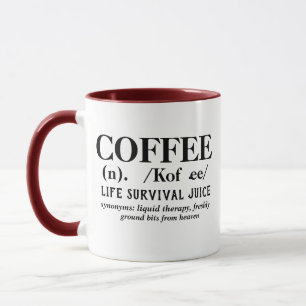 coffee lovers love coffee funny humour design mug