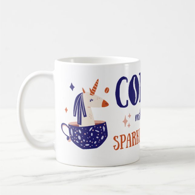 Coffee Lovers Mug– Funny & Motivational Gift Mug (Left)