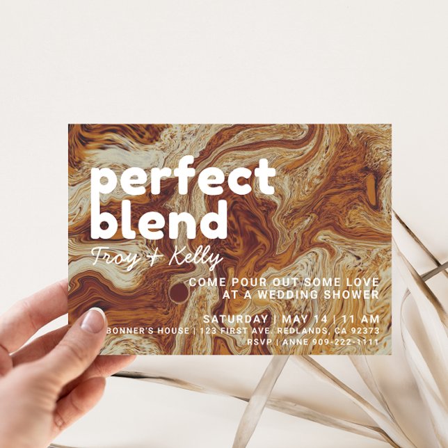 Coffee Lovers Wedding Shower Invitation (Creator Uploaded)