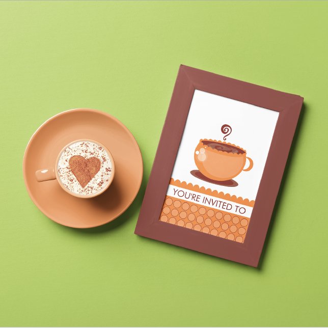 Coffee Luncheon Invitations (Creator Uploaded)