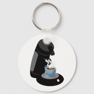 Coffee Machine Key Ring