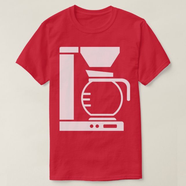 Coffee machine T-Shirt (Design Front)