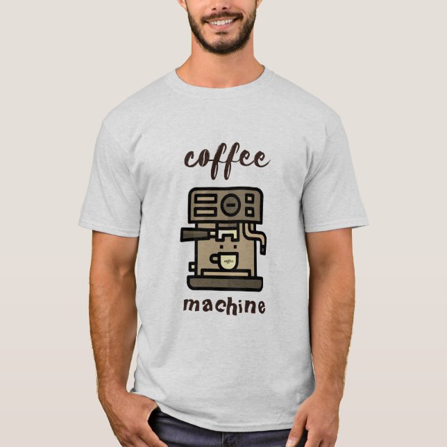 coffee machine T-Shirt (Front)