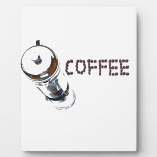 Coffee MagicEnjoy, 'first thing in the morning', ' Plaque