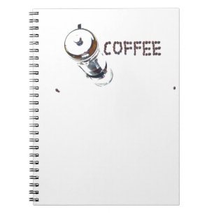 Coffee MagicEnjoy, 'first thing in the morning', ' Spiral Notebook