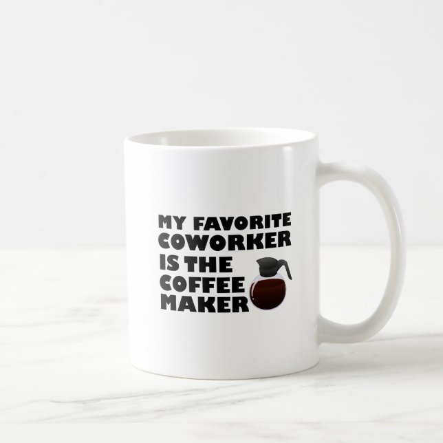 Coffee Maker Co-worker Funny Mug (Right)