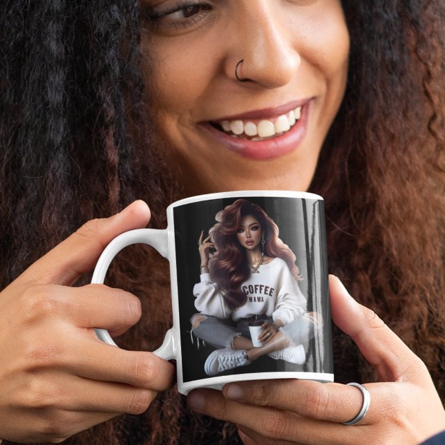 Coffee Mama Large Coffee Mug (Creator Uploaded)