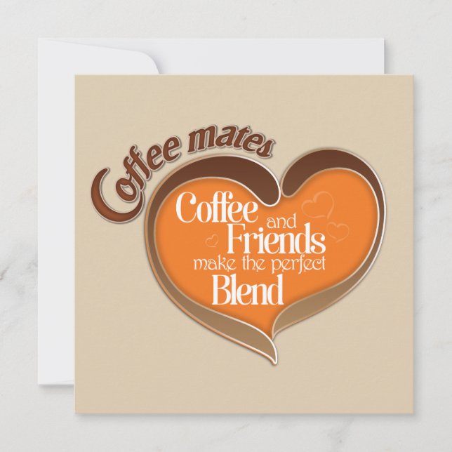 Coffee mates card (Front)