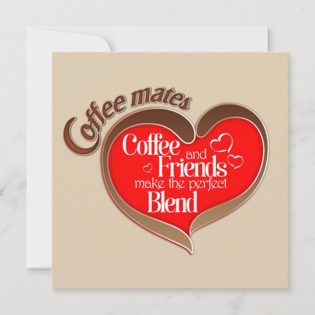 Coffee mates card (Front)