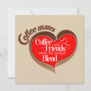 Coffee mates card