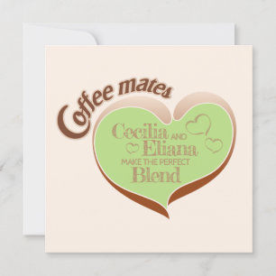Coffee mates card