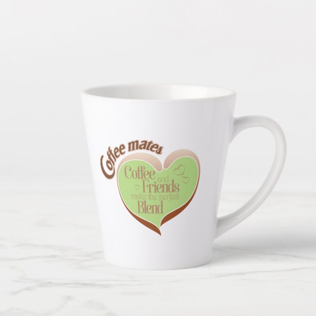 Coffee mates  latte mug (Right)