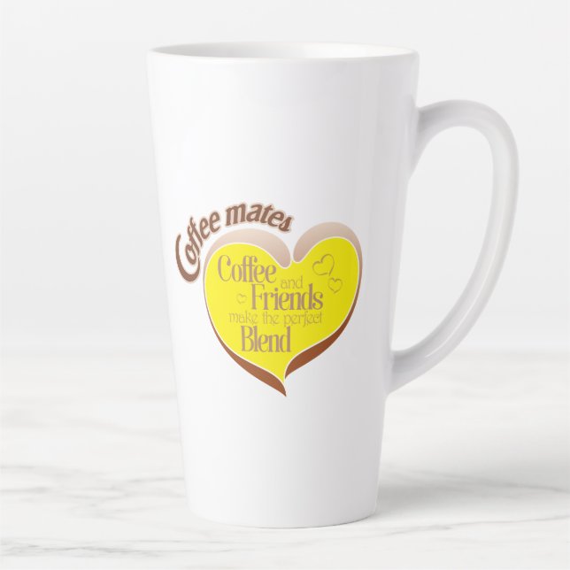 Coffee mates  latte mug (Right)