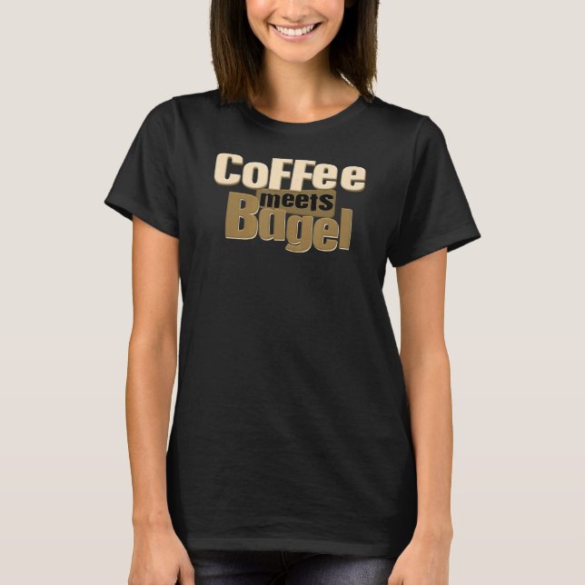 Coffee Meets Bagel World T-Shirt (Front)