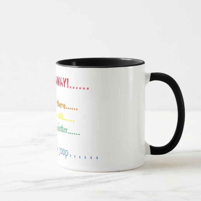 Coffee Metre Mug (Right)