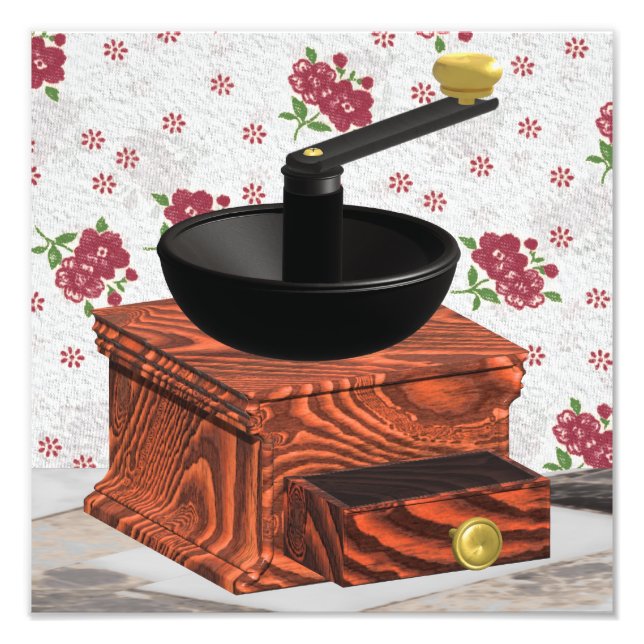 Coffee Mill print (Front)