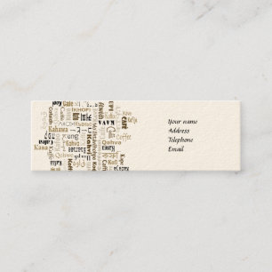 Coffee Mini Business Card