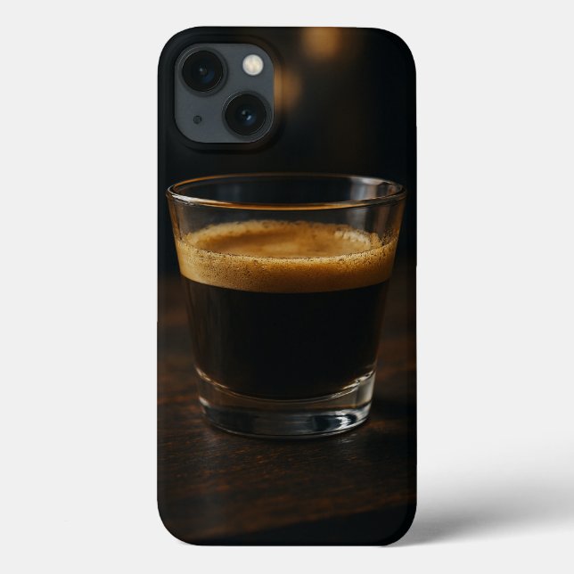 Coffee Moment – Minimalist Sketch Case (Back)