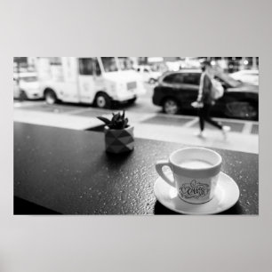 Coffee Moments in NYC Poster