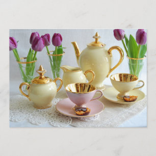 Coffee Morning Customisable Invitation Card