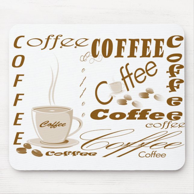 Coffee Mouse Pad (Front)