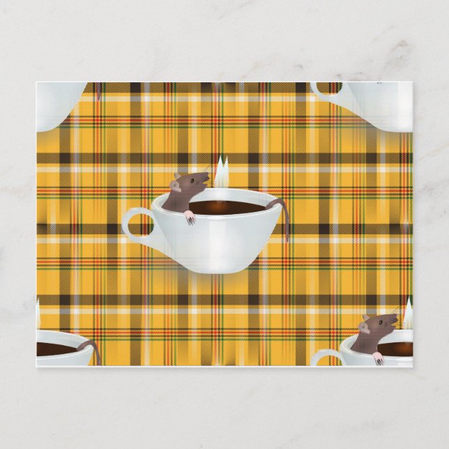 coffee mouse postcard (Front)