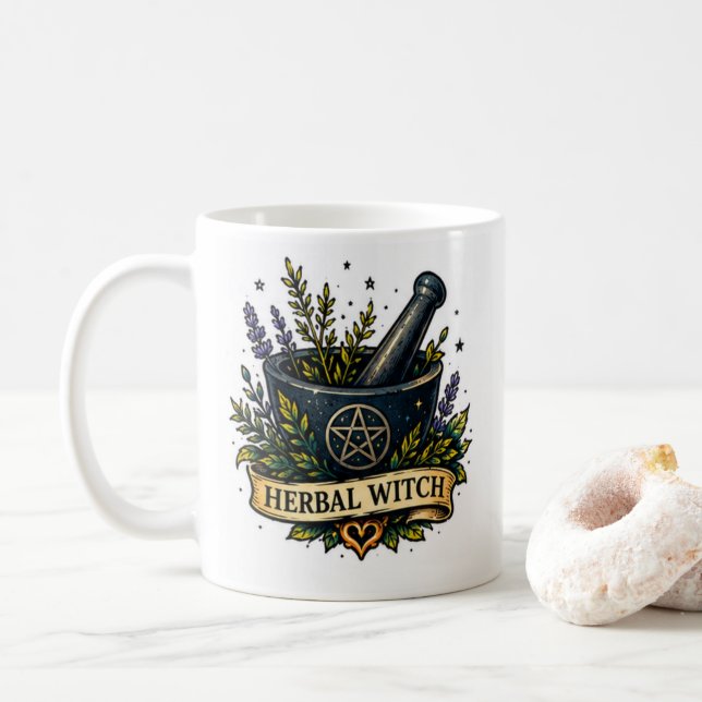 Coffee Mug  (With Donut)