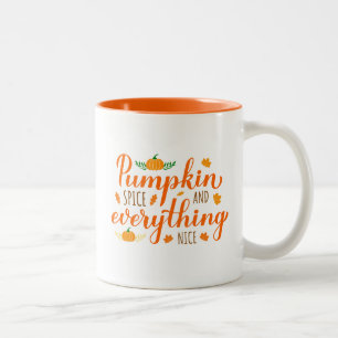 Coffee Mug-Autumn Two-Tone Coffee Mug