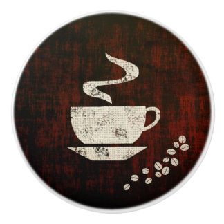 Coffee Mug & Beans R - Knob